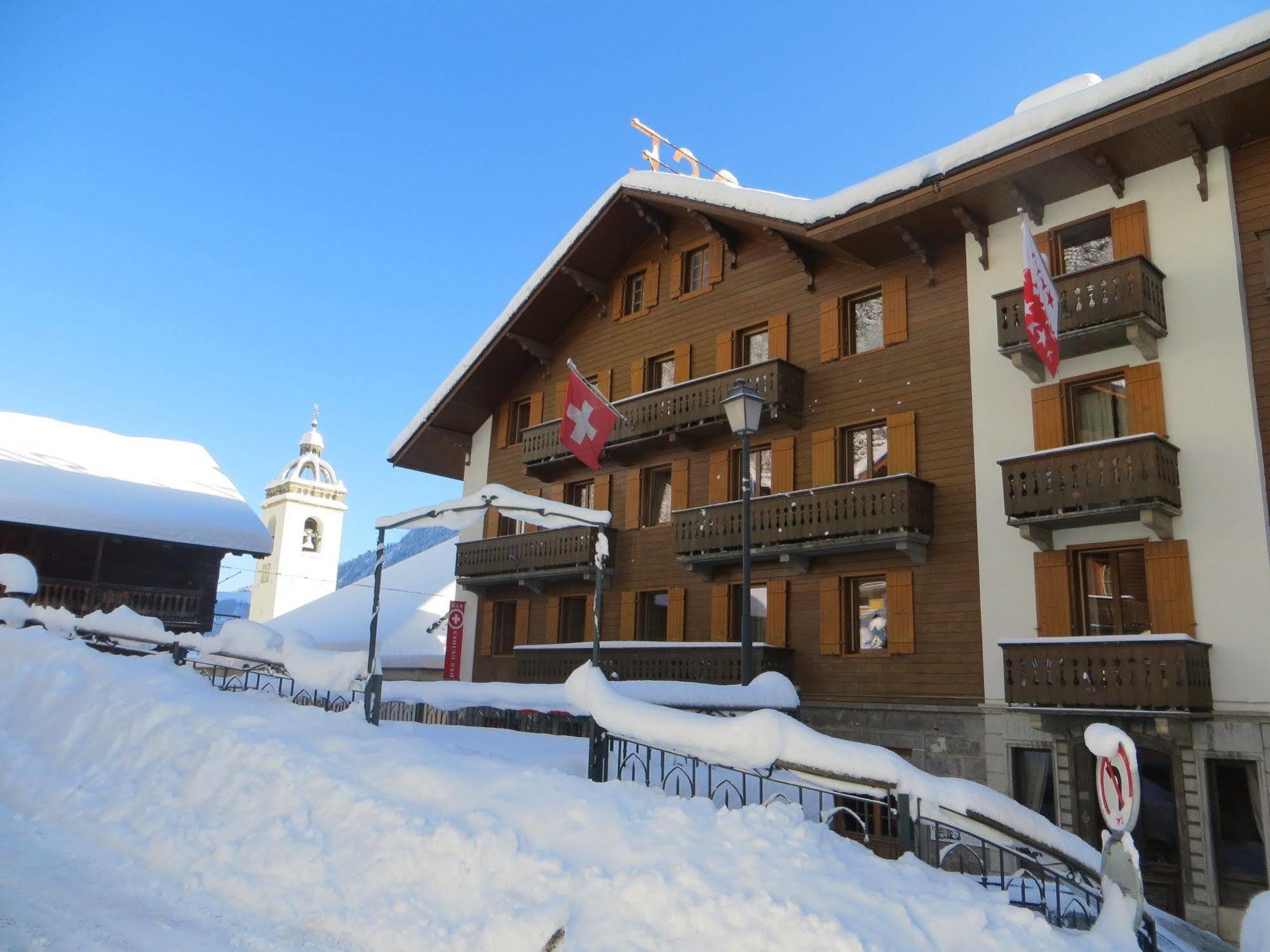 Hotel Suisse Champéry Eksteriør billede